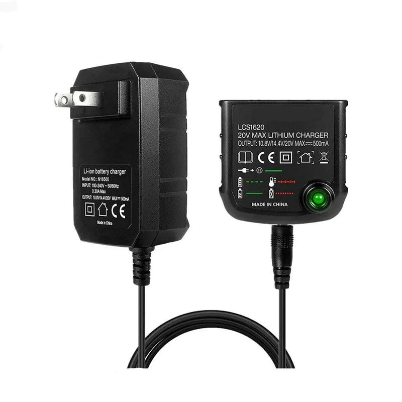 For Black and Decker 20V LBXR20 4.0AH LI-ION Replacement Battery 2 Pack with LCS1620 10.8V-20V LITHIUM Charger For LBXR20 - Triple-Batteries