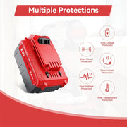 For Porter Cable 20V Battery Replacement | PCC685L 7.0Ah Li-ion Battery | PCC600 PCC680L PCC640 Battery - Triple-Batteries