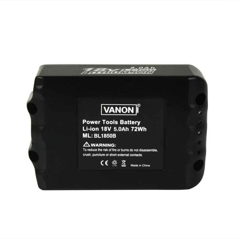 For Makita 18V Battery Replacement | BL1850B 5.0Ah Li-ion Battery With LED Indicator I BL1840 BL1850 BL1830 - Triple-Batteries