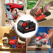 For Milwaukee 18V 4.0Ah XC LITHIUM Replacement Battery 4 Pack With Rapid Charger For Milwaukee M18 & M12 Battery - Triple-Batteries