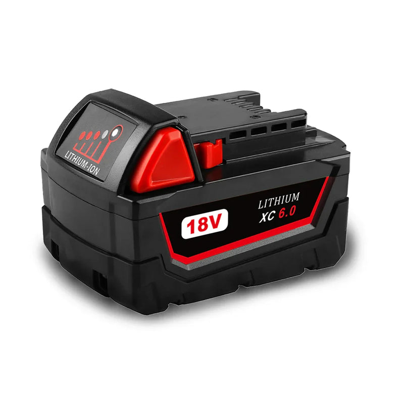 For Milwaukee M18 18V Battery Replacement 6.0Ah Li-ion Battery - Triple-Batteries