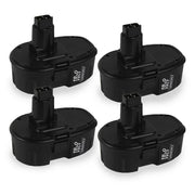 For Dewalt Rechargeable Batteries Replacement | 18V 4.8Ah | DC9096 4 Pack - Triple-Batteries