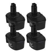 4.8Ah For Dewalt 14.4V Battery Replacement | DC9091 DW918 DC551KA 4 Pack - Triple-Batteries