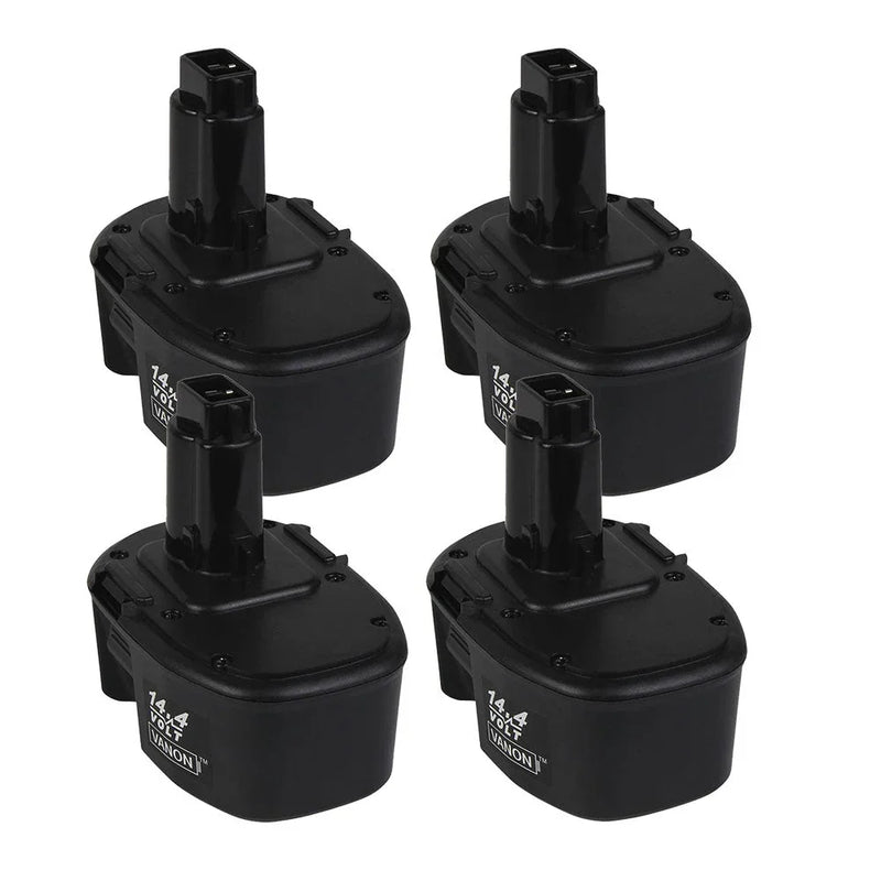4.8Ah For Dewalt 14.4V Battery Replacement | DC9091 DW918 DC551KA 4 Pack - Triple-Batteries