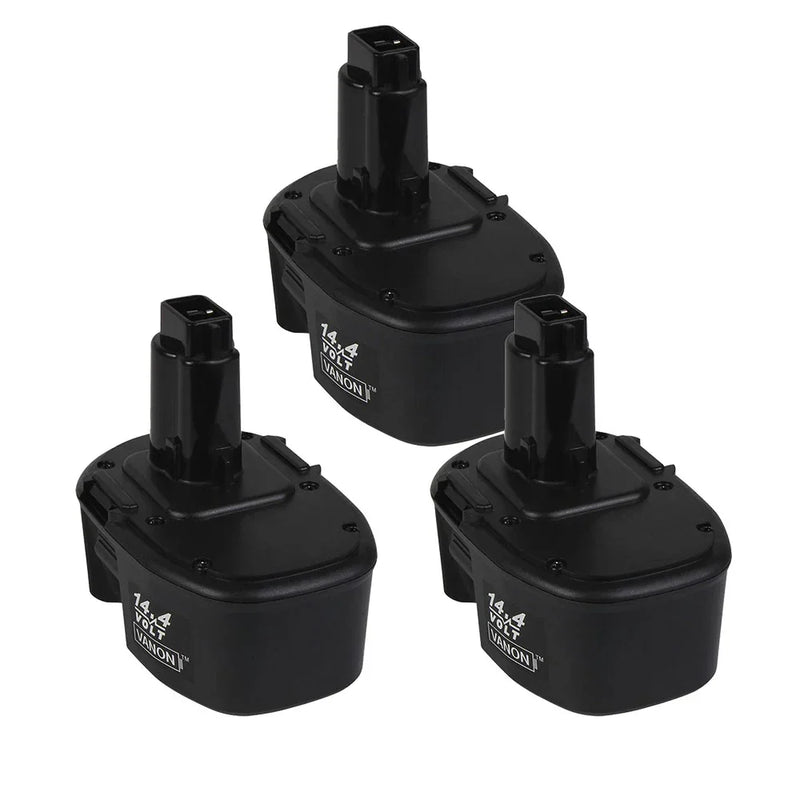 4.6Ah For Dewalt DC9091 | DW918 | DC551KA 14.4V Battery Replacement 3 Pack - Triple-Batteries