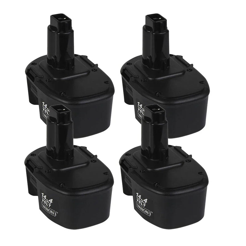 4.6Ah For Dewalt 14.4V Battery Replacement | DC9091 DW918 DC551KA 4 Pack - Triple-Batteries