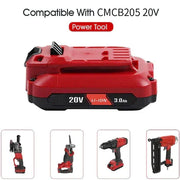 For Craftsman V20 CMCB203 Battery Replacment | 20V 3.0Ah CMCB204 CMCB206 Li-ion Battery Replacment - Triple-Batteries
