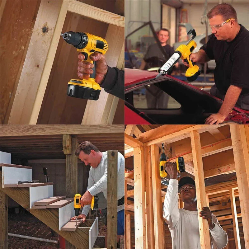 For DeWalt 18V Battery Replacement | DC9099 DW9096 Ni-MH 4.8Ah Battery - Triple-Batteries