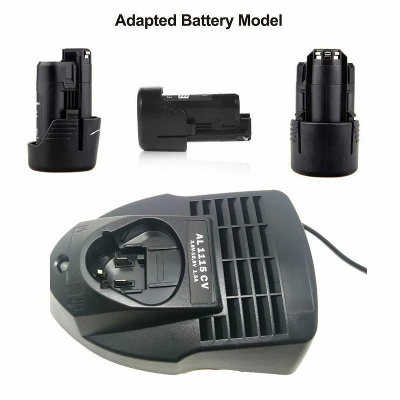 For Bosch 10.8v Li-ion Battery Charger AL1115CV |1.5A BAT414 - Triple-Batteries