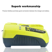 For Ryobi 18V One Plus Lithium Battery Charger P117 | P104 12V-18V Ni-cd & Ni-Mh Battery Charger - Triple-Batteries