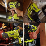 For Ryobi 18V Lithium Battery Replacement | P108 P120 4.0Ah Battery 2 Pack - Triple-Batteries