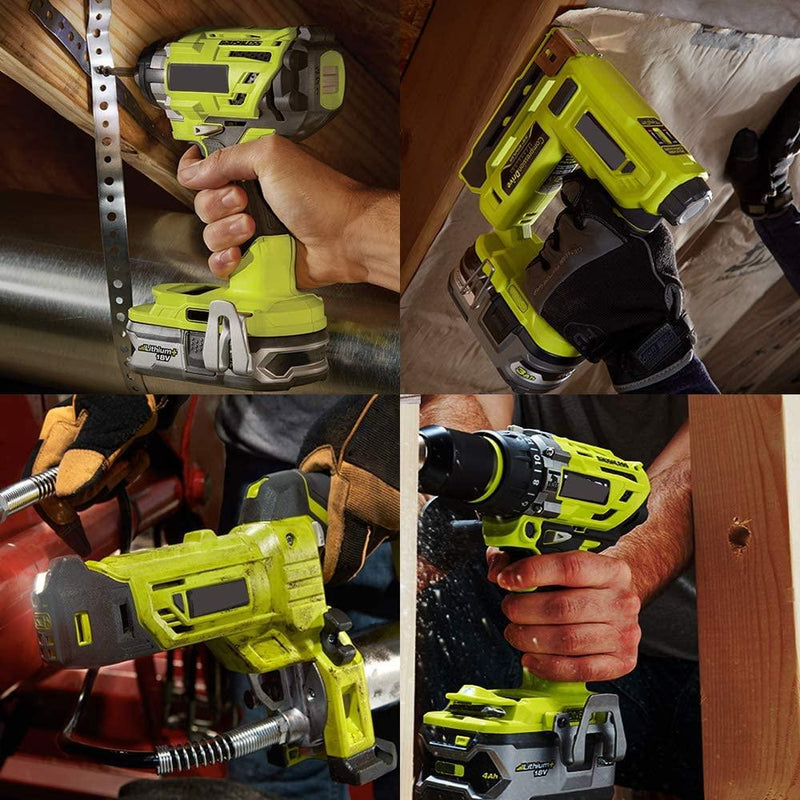 For Ryobi 18V Lithium Battery Replacement | P108 P120 4.0Ah Battery 2 Pack - Triple-Batteries