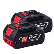 For Bosch 18V Battery Replacement | BAT610G 6.5Ah Li-ion Battery 2 Pack - Triple-Batteries