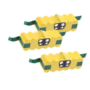 5.2Ah For iRobot Roomba 14.4V Battery Replacement | High Capacity NI-MH Yellow 3 Pack - Triple-Batteries