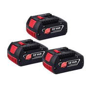 For Bosch 18V Battery Replacement | BAT610G 6.5Ah Li-ion Battery 3 Pack - Triple-Batteries