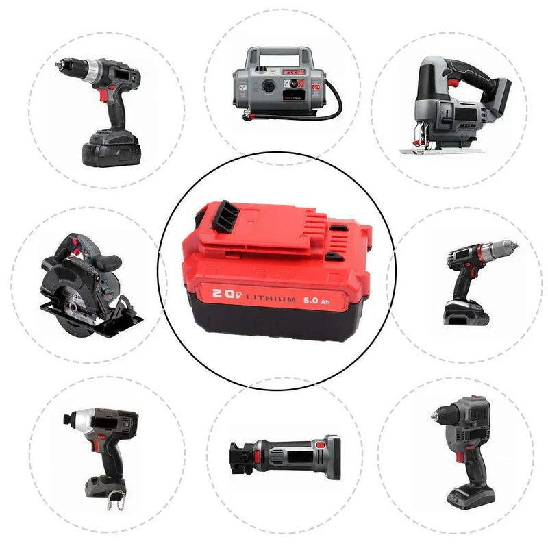 For Craftsman 20V 6.0Ah Battery Replacement | CMCB204 CMCB202 CMCB206 V20 Li-ion Battery 2 Pack | clearance - Triple-Batteries