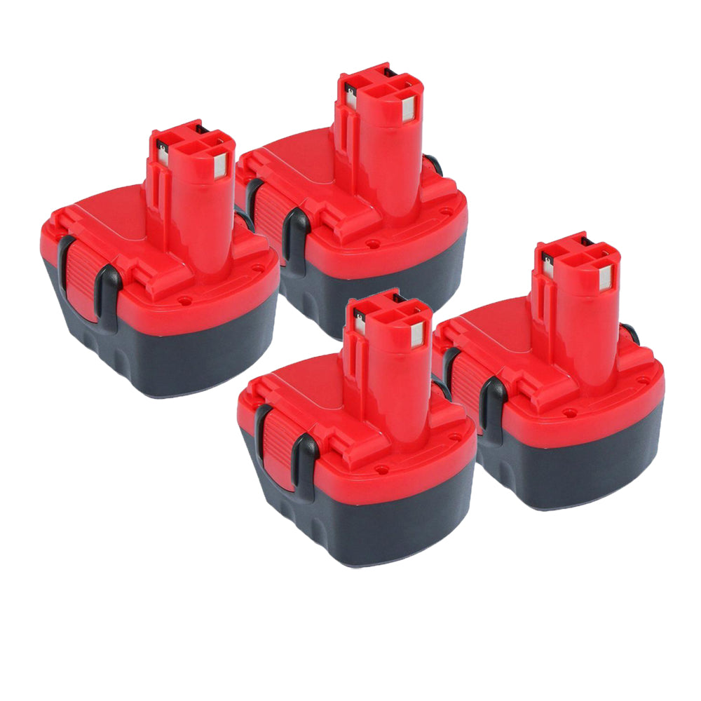 For BOSCH 12V Battery Replacement | BAT043 4.8Ah Ni-CD Battery 4 Pack