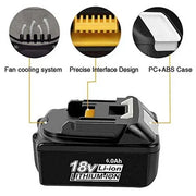 For Makita 18V Battery Replacement | BL1830 6.0Ah Li-ion Battery 3 Pack - Triple-Batteries