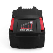 2 Pack For Milwaukee 18V 5.0Ah M18 Replacement Battery | Cordless Power Tools 18V XC Lithium Battery - Triple-Batteries