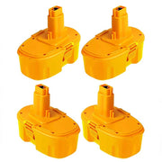 For DeWalt 18V XRP Battery 4.0Ah Replacement | DC9096 DC9099 Ni-Mh battery New Upgraded 4 Pack - Triple-Batteries
