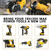 For DeWalt 20V Max XR Battery Replacement | DCB200 6.0Ah 3 Pack - Triple-Batteries