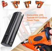 For Paslode 6V Battery Replacement | 404717 4.8Ah Ni-MH Battery - Triple-Batteries