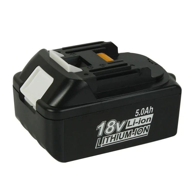 For Makita BL1850 Battery | BL1830 BL1840 18V 5000mAh Li-ion Black Battery - Triple-Batteries