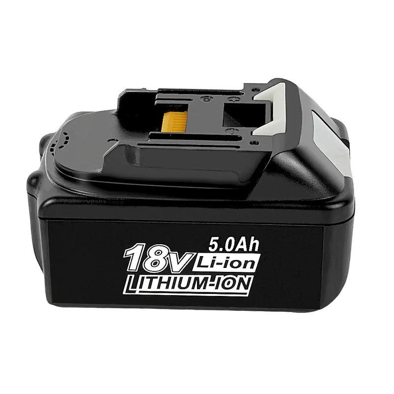 For Makita BL1850 Battery | BL1830 BL1840 18V 5000mAh Li-ion Black Battery - Triple-Batteries