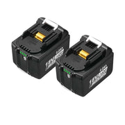 2 Pack BL1890B 18V 9.0Ah Replacement Battery Compatible With Makita | BL1860 BL1850 BL1840 BL1890 LXT Li-ion Battery - Triple-Batteries