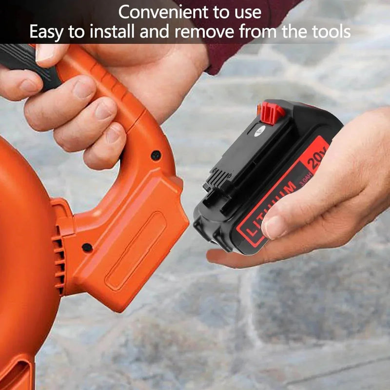 For Black and Decker 20V Battery Replacement | LB20 LBX20 LBXR20 4.0Ah Lithium-Ion Battery - Triple-Batteries