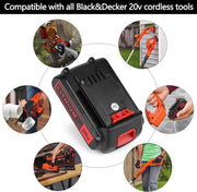 For Black and Decker 20V Battery Replacement | LBXR20 3.0Ah Li-ion Battery 3 Pack - Triple-Batteries