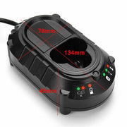 For Makita 10.8V-12V Battery Charger | DC10WA BL1013 BL1014 DF030D DF330D Li-ion Charger - Triple-Batteries