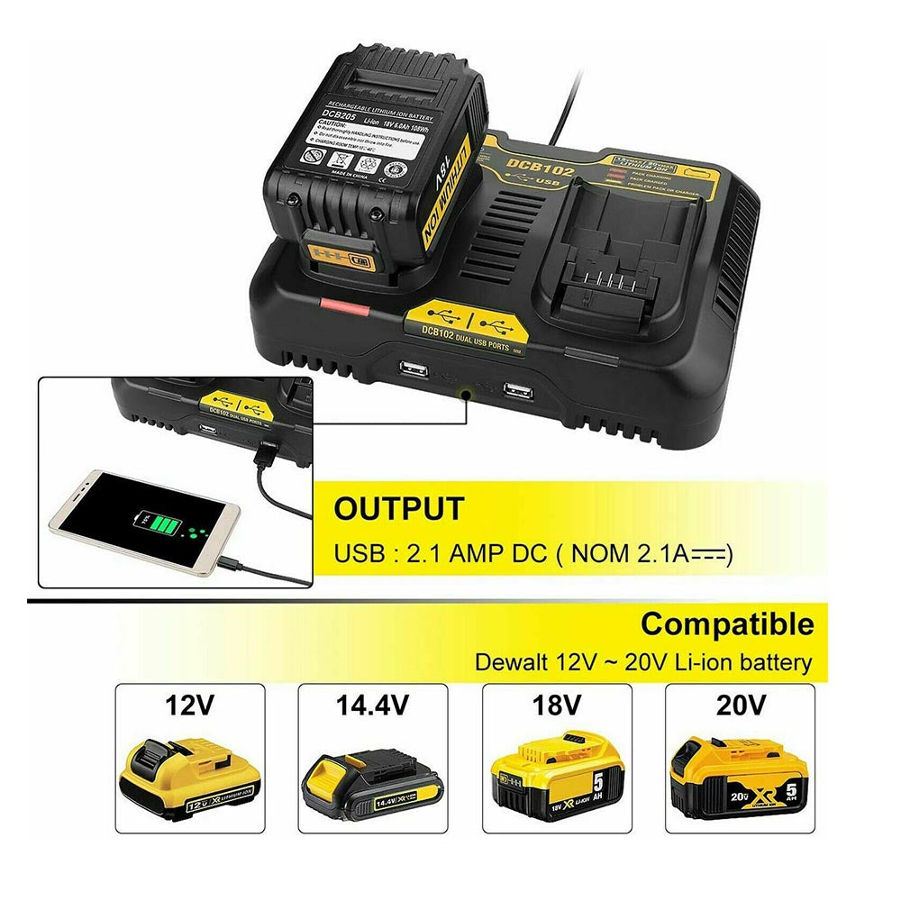 Dcb100 Chargers – Triple-Batteries