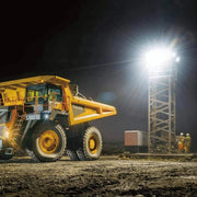 DASNITE Work Light, Cordless LED Light For Outdoor, Garage Workshop, Job Site Work With 5.0Ah For Worx Battery Replacement 2 Pack | 3000LM 35W 6500K - Triple-Batteries