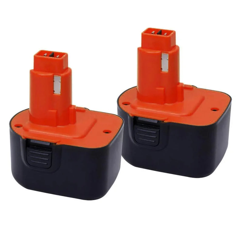 For Dewalt 12V DC9071 Battery Replacement | 4.0Ah Ni-Mh Battery 2 Pack - Triple-Batteries
