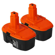 For Dewalt 18V XRP Battery Replacement | DC9096 4.6Ah Ni-MH Battery 2 Pack - Triple-Batteries