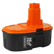 For Dewalt 18V XRP Battery Replacement | DC9096 4.6Ah Ni-MH Battery 3 Pack - Triple-Batteries