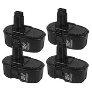 4.8Ah For Dewalt 18V Battery Replacement | DC9099 DW9096 Ni-MH Battery 4 Pack - Triple-Batteries