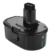 6.0Ah For Dewalt 18V Battery Replacement | DC9096 DC9098 DW9096 DW9098 Li-ion Battery Black - Triple-Batteries