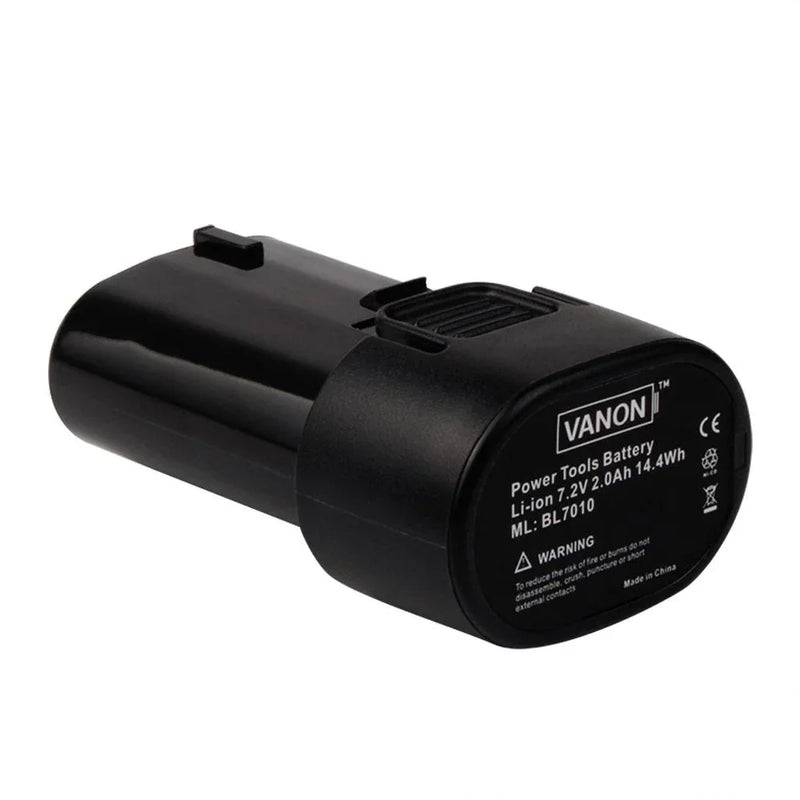 For Makita 7.2V Battery Replacement | BL7010 4.8Ah Li-ion Battery - Triple-Batteries