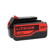 For Black and Decker 20V LBXR20 5.0Ah Battery Replacement | LB2X4020 LBX20 Lithium-Ion Battery 2 Pack - Triple-Batteries