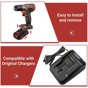For Black and Decker 20V Battery Replacement | LBXR20 3.0Ah Li-ion Battery - Triple-Batteries