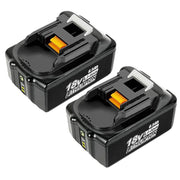 For Makita 18V Battery Replacement | BL1860B 6.5Ah Li-ion Battery With LED Indicator I BL1840 BL1850 BL1830 2 Pack - Triple-Batteries