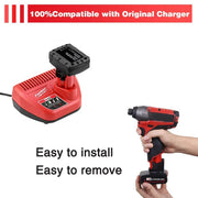 For Milwaukee M12 6.0Ah Battery Replacement | Milwaukee 12V 6.0Ah Li-ion Battery 2 Pack - Triple-Batteries