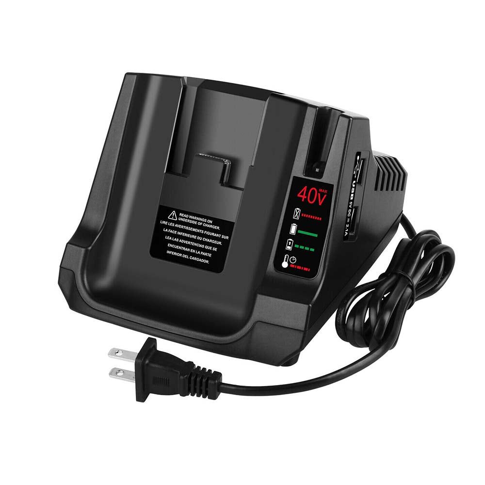 LCS40 40V MAX Battery Fast Charger Compatible with Black & Decker