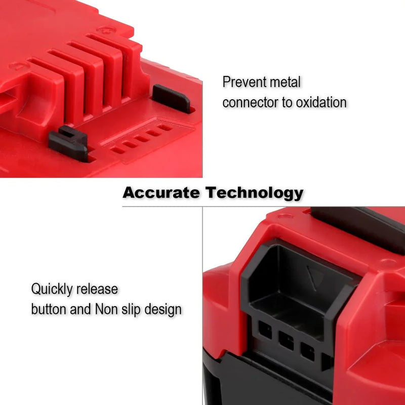 For Porter Cable 20V Battery Replacement | PCC685L PCC600 PCC680L PCC640 4.0Ah Li-ion Battery 2 Pack