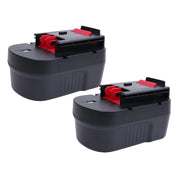 For Black and Decker 14.4V Battery Replacement | HPB14 4.8Ah Ni-Mh Battery 2 Pack - Triple-Batteries
