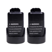 For BOSCH 12V Battery Replacement | BAT411 4.8Ah Li-Ion Battery 2 Pack - Triple-Batteries