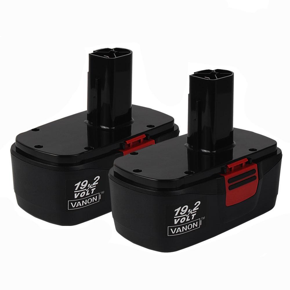 For Craftsman 19.2V Battery Replacement | 130279005 4.8Ah Battery 2 Pack