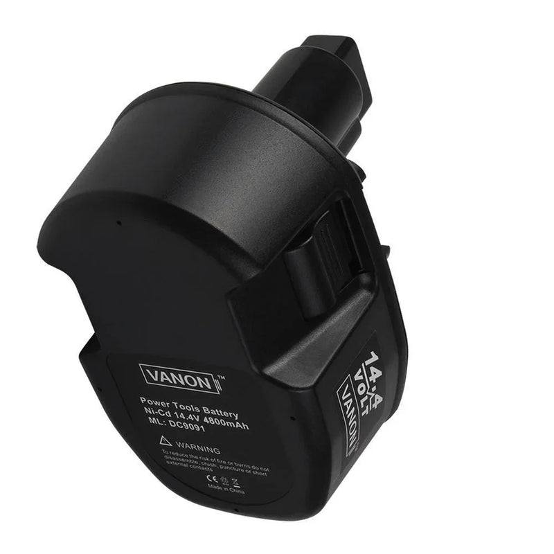 4.8Ah For Dewalt 14.4V Battery Replacement | DC9091 DW918 DC551KA 4 Pack - Triple-Batteries